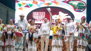 El Gobernador electo asistió al aniversario 135 de Hoctún como villa