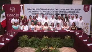 La reunión del Consejo Consultivo del Instituto para las Personas con Discapacidad del Estado de Yucatán