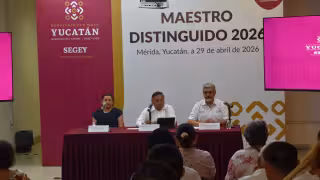 Dan a conocer al ganador del Maestro Distinguido 2026 en Yucatán
