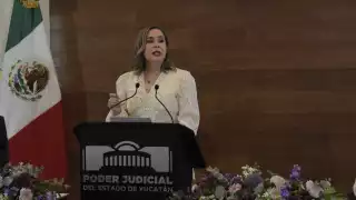 La magistrada Presidenta María Carolina Canto Valdés presentó su Informe Anual de Actividades