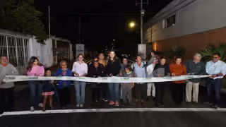 Entregan nuevas vialidades en la colonia Maya para mejorar movilidad y drenaje