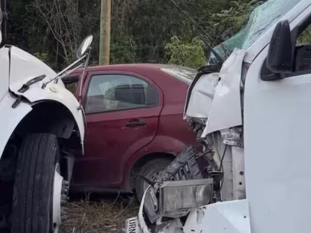 Accidente en Tulum-Cobá