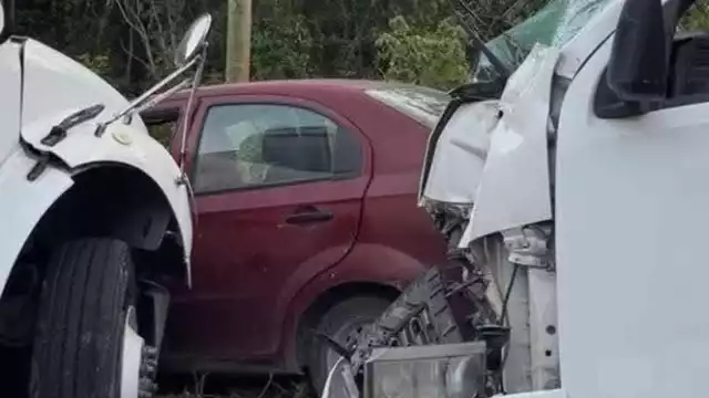 Accidente en Tulum-Cobá