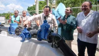 Invierten 2.7 millones de pesos para mejorar el suministro de agua en Mérida