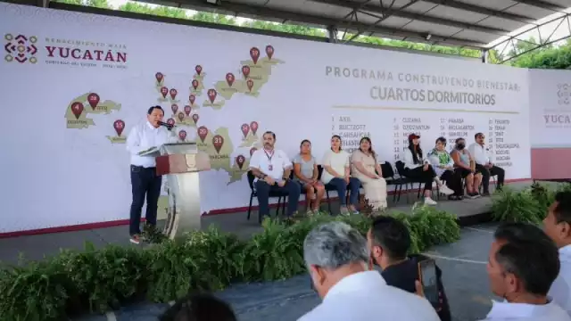 Construyendo Bienestar llevará cuartos habitación a 32 municipios