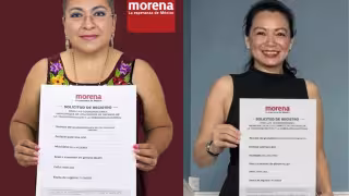 Suemi González y Consuelo Peniche