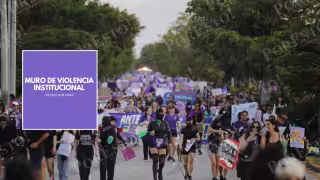 Colectivos inauguraron el Muro de la Violencia Institucional en Q. Roo