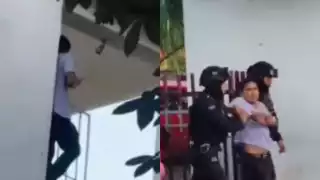 Los profesores solicitaron auxilio al número de emergencias 911 al detectar la presencia del hombre