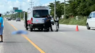 El cuerpo de la fallecida fue traslado al Servicio Médico Forense