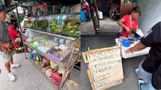 Quejosos comentaron que el ofrecimiento de este tipo de bebidas ocurre con el tránsito de familias completas que acuden a comprar ropa y alimentos