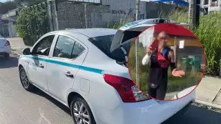 Según versiones de personas que se encontraban en la zona, el ciclista comenzó a agredir al conductor del taxi, generándose una riña en plena vía pública