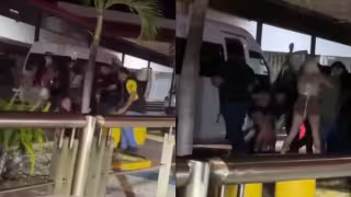 Policías comentaron que la pelea ocurrió entre extranjeros y locales en el mercado Coral Negro