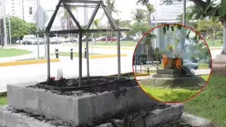 Queman la Casa del Aluxe en Cancún y causa indignación