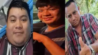 Abner Azariel Catzin May, Randy Gilberto Catzin May y Samuel Uicab Aguilar fueron "levantados" por personas armadas