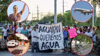 Baches, problemas con los servicios de agua, inseguridad y otros reclamos forman parte de los cuestionamientos que enfrenta el Gobierno de Mara Lezama