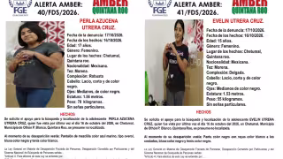 Activan Alertas Amber para localizar a dos adolescentes en Chetumal