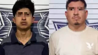 Los dos detenidos y todos los objetos decomisados quedaron a disposición de la Fiscalía Especializada en Combate al Delito de Narcomenudeo