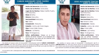 Las víctimas fueron identificados como Jesús Alexander Zamora Solís y Carlos Audomaro Solis Castro, ambos de 28 años de edad