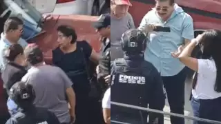 Familia sufre intento de desalojo en Playa del Carmen; vecinos lo evitan