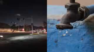 Apagones y falta de agua