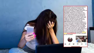 La víctima decidió dar de baja sus perfiles de redes sociales para evitar más ataques