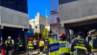 Incendio de una casa en Villamar II moviliza a cuerpos de emergencia en Playa del Carmen