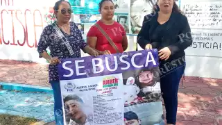 Miriam, madre del joven expresó el deterioro de su salud mental al no saber la ubicación de su hijo