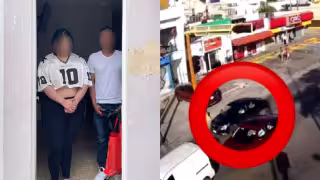 Conductor por aplicación, que recibió la solicitud del servicio, guió a la Policía hasta el lugar a donde llevó a las personas