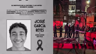 El joven pertenecía a la Academia Innova Dance y recibió un mensaje de condolencias del Instituto de la Cultura y las Artes de Benito Juárez