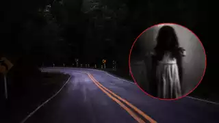 Conductores aseguran haber visto la figura de una pequeña, quien se desvanece mientras da fuertes lamentos