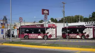 El sistema de transporte Ko’ox ha generado muchas protestas.