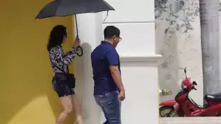 Los intervalos de chubascos con lluvias puntuales fuertes continuarán en Campeche debido a los efectos remanentes del Huracán Helene