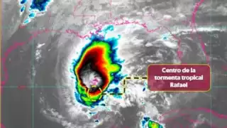 Rafael se degrada a Tormenta Tropical.