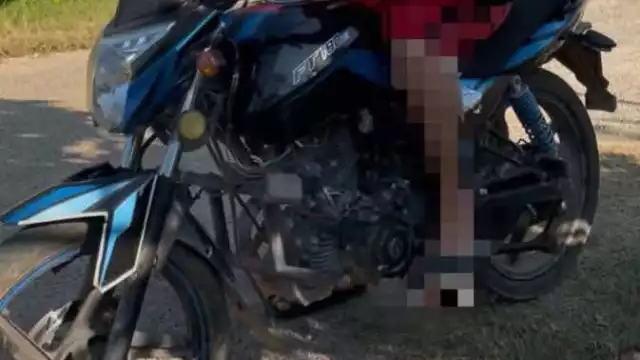 El afectado pidió ayuda para encontrar su motocicleta.
