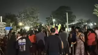 Foráneos agreden a un abuelito en un terreno de invasión en Mérida