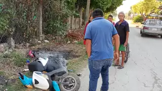 Joven estudiante es atropellada en Escárcega; acuerdan reparación de daños