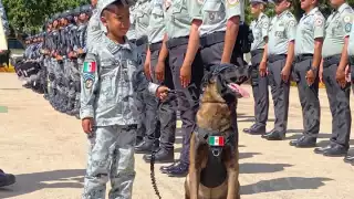 Ejemplo de lucha: Ángel no renuncia a su sueño de ser Guardia Nacional