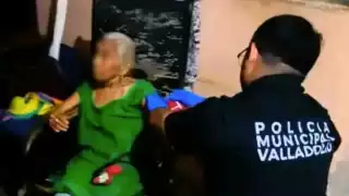 Paramédicos de Valladolid atendieron a la adulta mayor