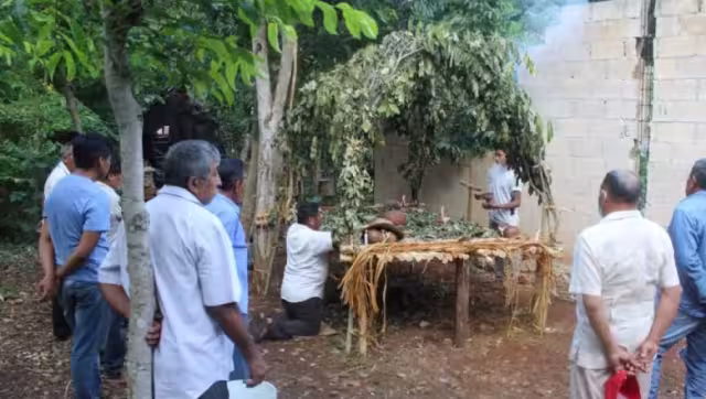 El Cha'a Cháak es un ritual maya en Campeche para pedir lluvias y asegurar una buena cosecha