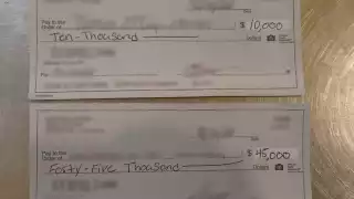 Detienen a extranjera en Cancún  por 65 mil dólares en cheques sin declarar