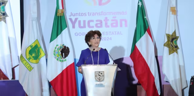 María Fritz Sierra presenta los resultados del Gobierno de Yucatán