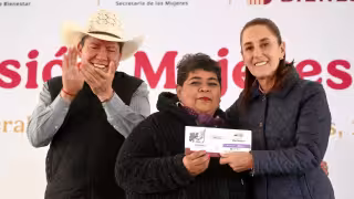 Claudia Sheinbaum entrega Pensión Mujeres Bienestar en Zacatecas