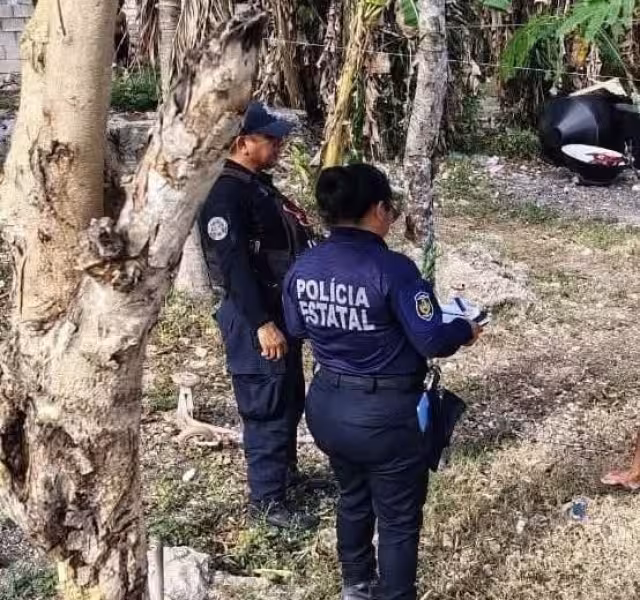 La Policía Estatal acudió al lugar para tomar conocimiento de los hechos.