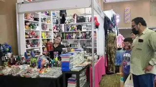 A alrededor de 200 empresarios los benefició participar en las exposiciones realizadas. (Perla Prado)
