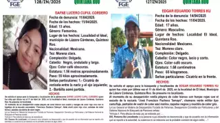 Los jóvenes se encuentran desaparecidos desde el pasado 11 de abril