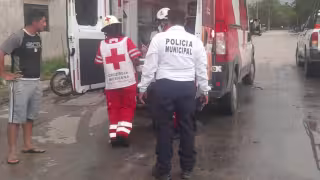 Accidente entre motos en Champotón deja herida