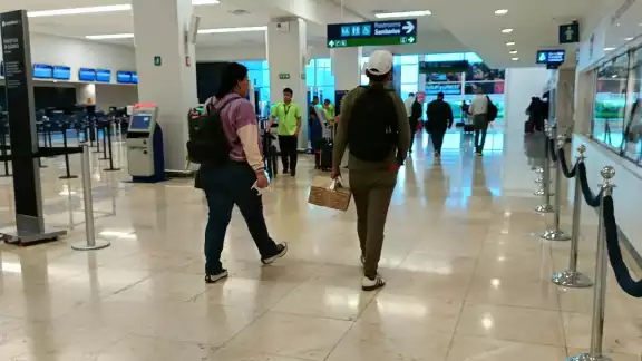 Hay regular afluencia de pasajeros en el aeropuerto de Mérida Hay regular afluencia de pasajeros en el aeropuerto de Mérida