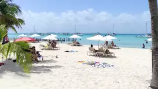 Debido a su ubicación geográfica, el sargazo no llega a la famosa isla