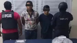 Aseguran más de 200 dosis de droga y confirman detención de sujetos durante operativos en Tulum