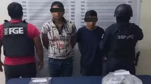 En una de las detenciones se identificaron a dos como Josélino “N” y José Alfredo “N”